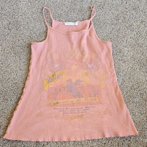 Spell Peach Graphic Camisole